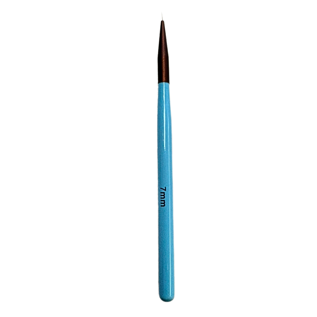 Blue 7mm Nail Art Brush