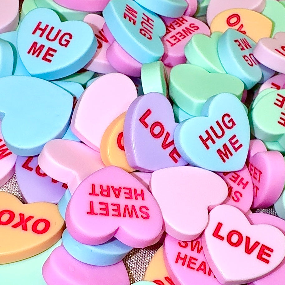 Vday Candy Charms 10pc