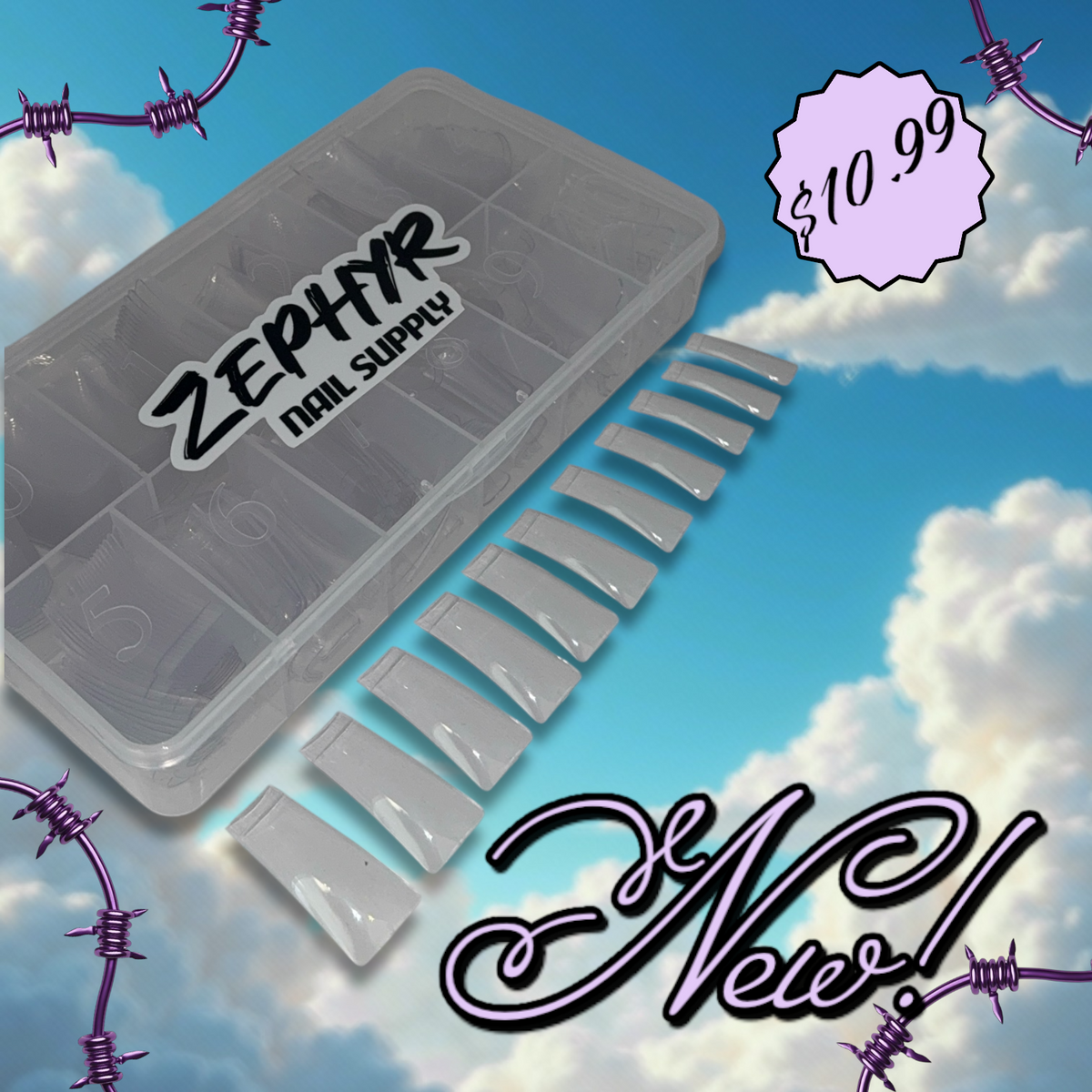 Z XL Duck Nail Tips