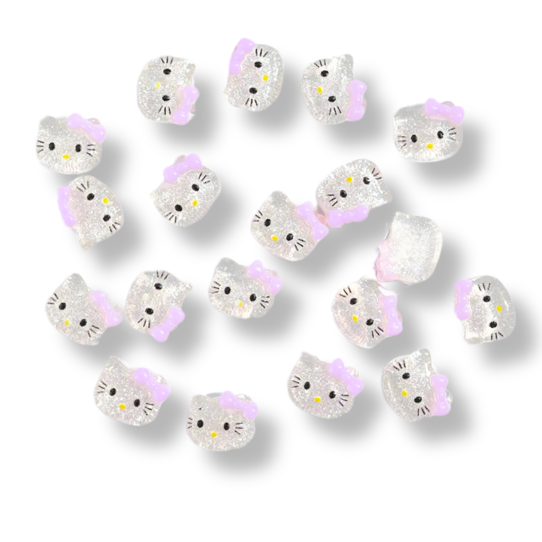 Mini Glitter HK (Lilac Bow)