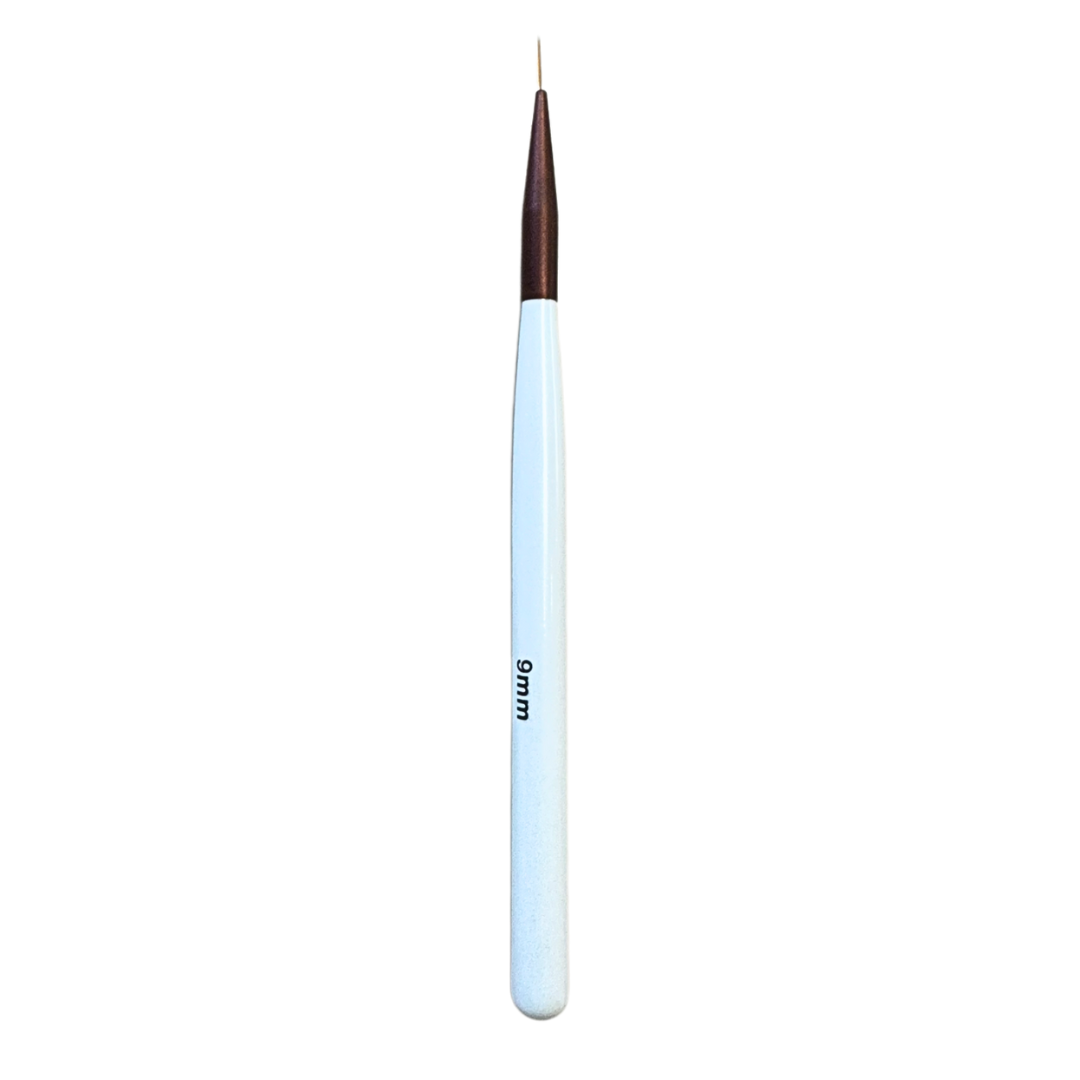 White 9mm Nail Art Brush