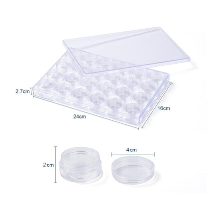 24-Compartment Storage Container