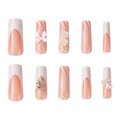 Classy Baddie Press-On Nails - 24pcs