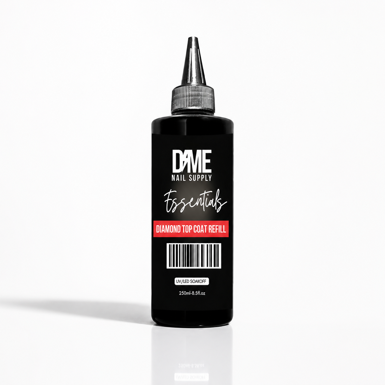 DNS Diamond Top Coat 8oz Refill Bottle