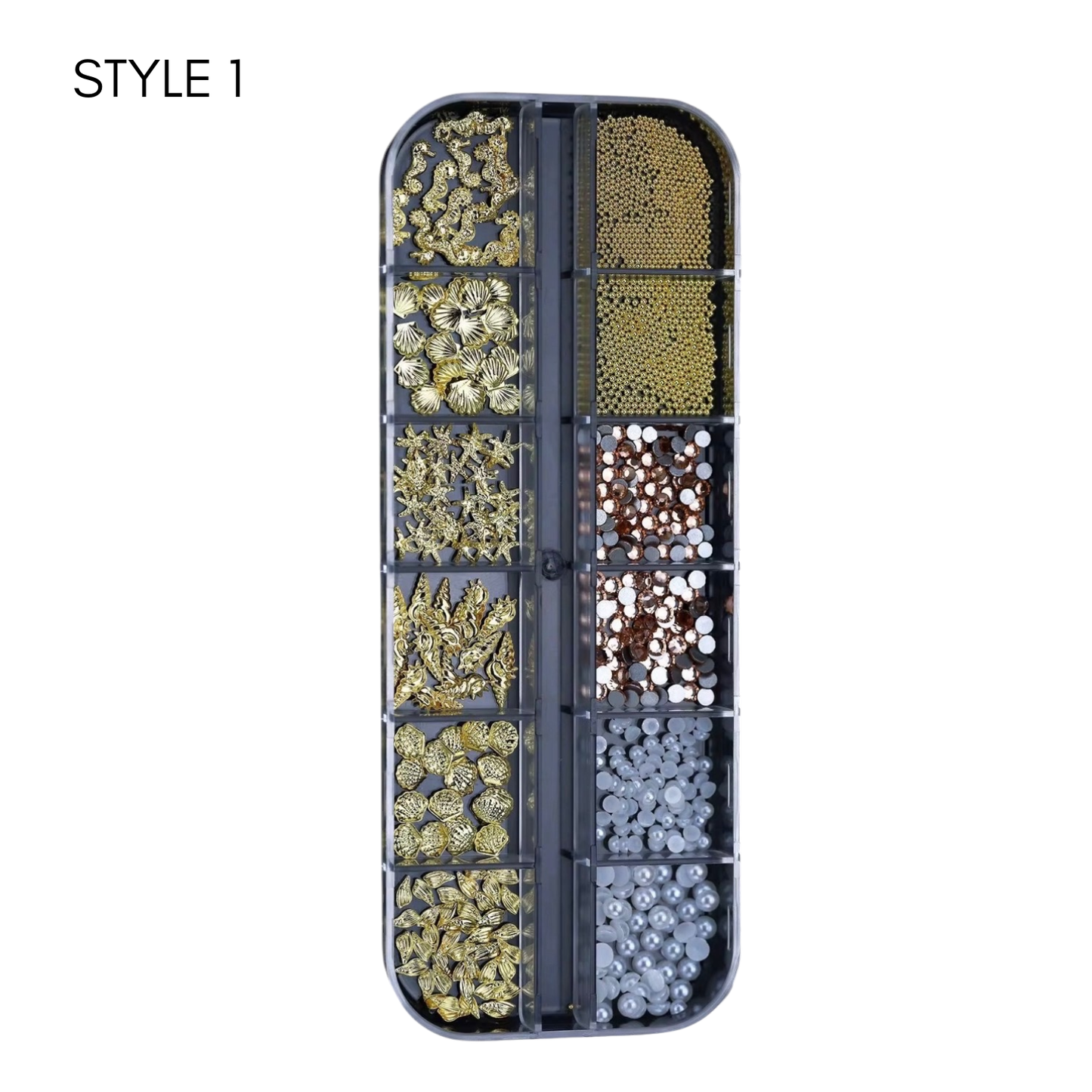 Gold Decals Nail Art