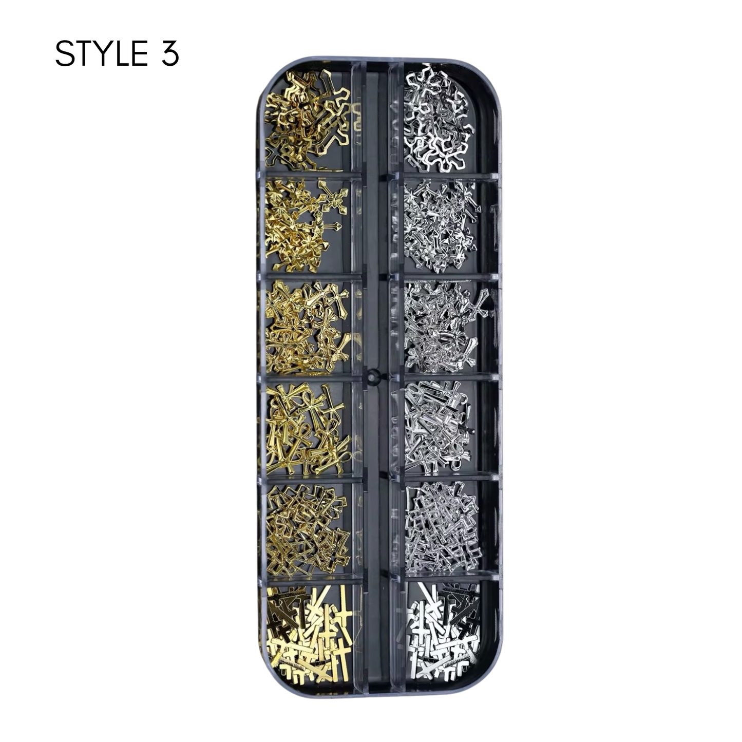 Gold Decals Nail Art