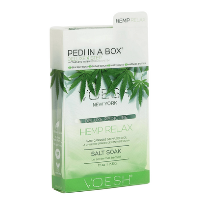 Voesh Pedi In A Box Hemp Relax – 4 Step