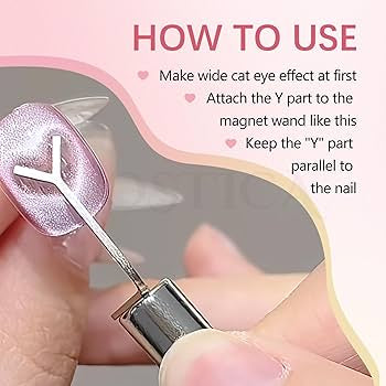 Heart Cat Eye Magnet Attachment