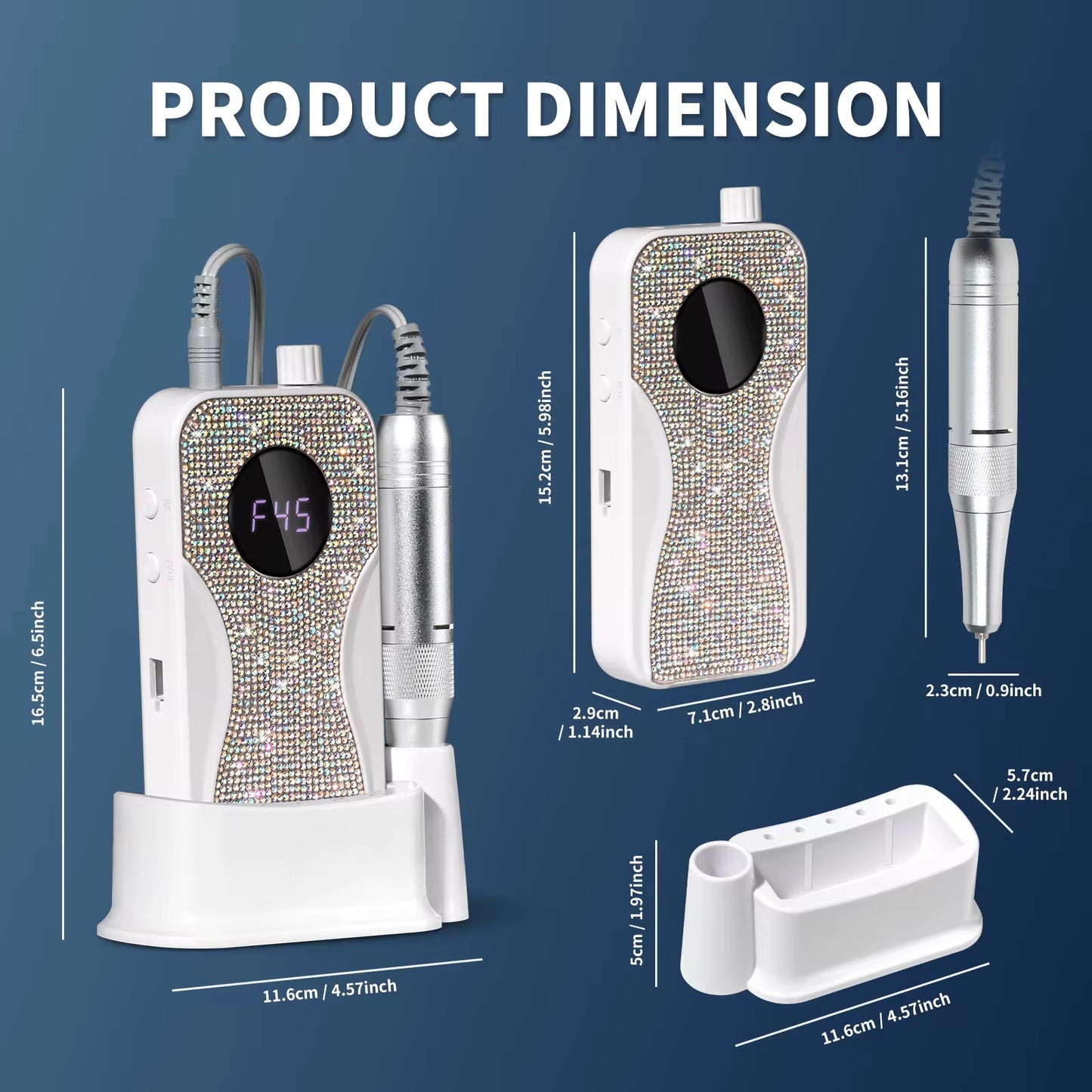 Bling Portable Nail Drill (SG720)