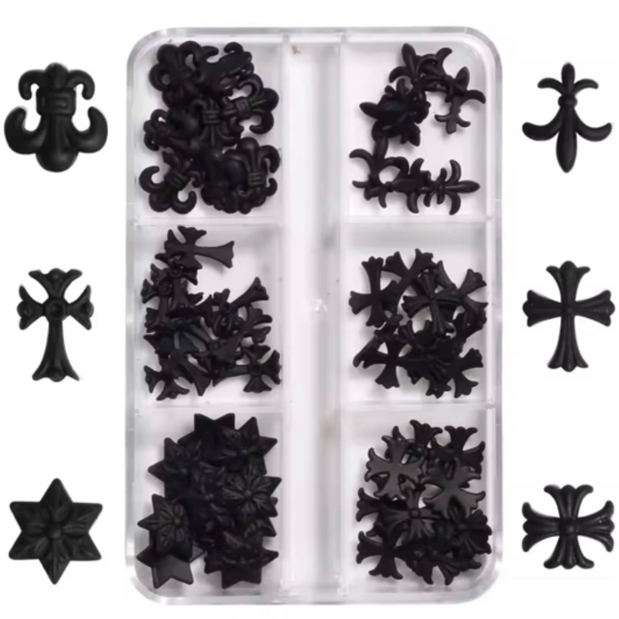Chro Heart Nail Charms