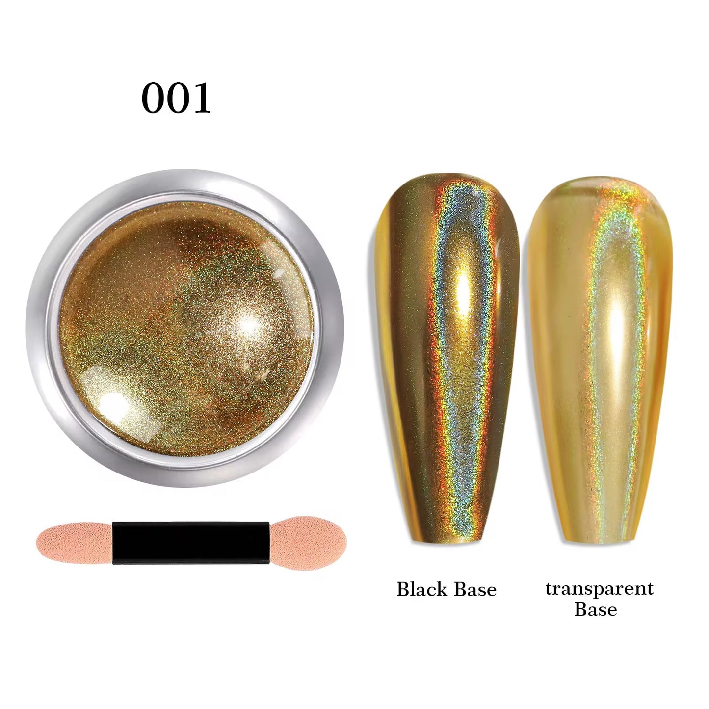 Holographic Chrome Powder