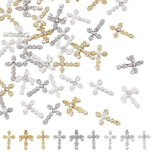 9 Style Cross Charm Box