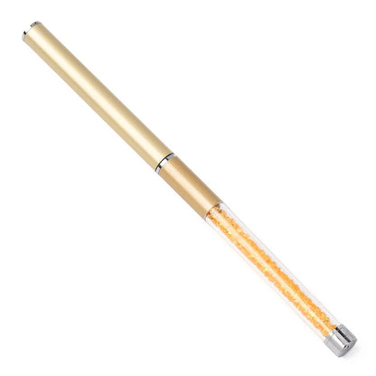 Yellow Angled Nail Art Brush