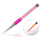 Pink Medium Liner Nail Art Brush