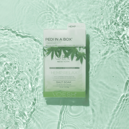Voesh Pedi In A Box Hemp Relax – 4 Step