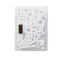 Glam Dept Mini Sponge Blocks With 4-Claw Tweezer