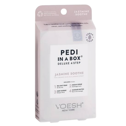 Voesh Pedi In A Box Jasmine Soothe – 4 Step