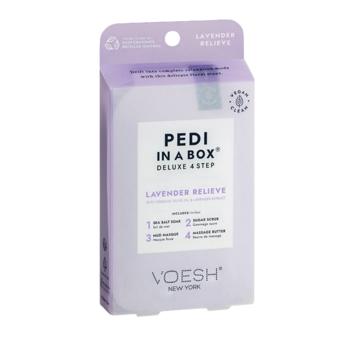 Voesh Pedi In A Box Lavender Relieve – 4 Step