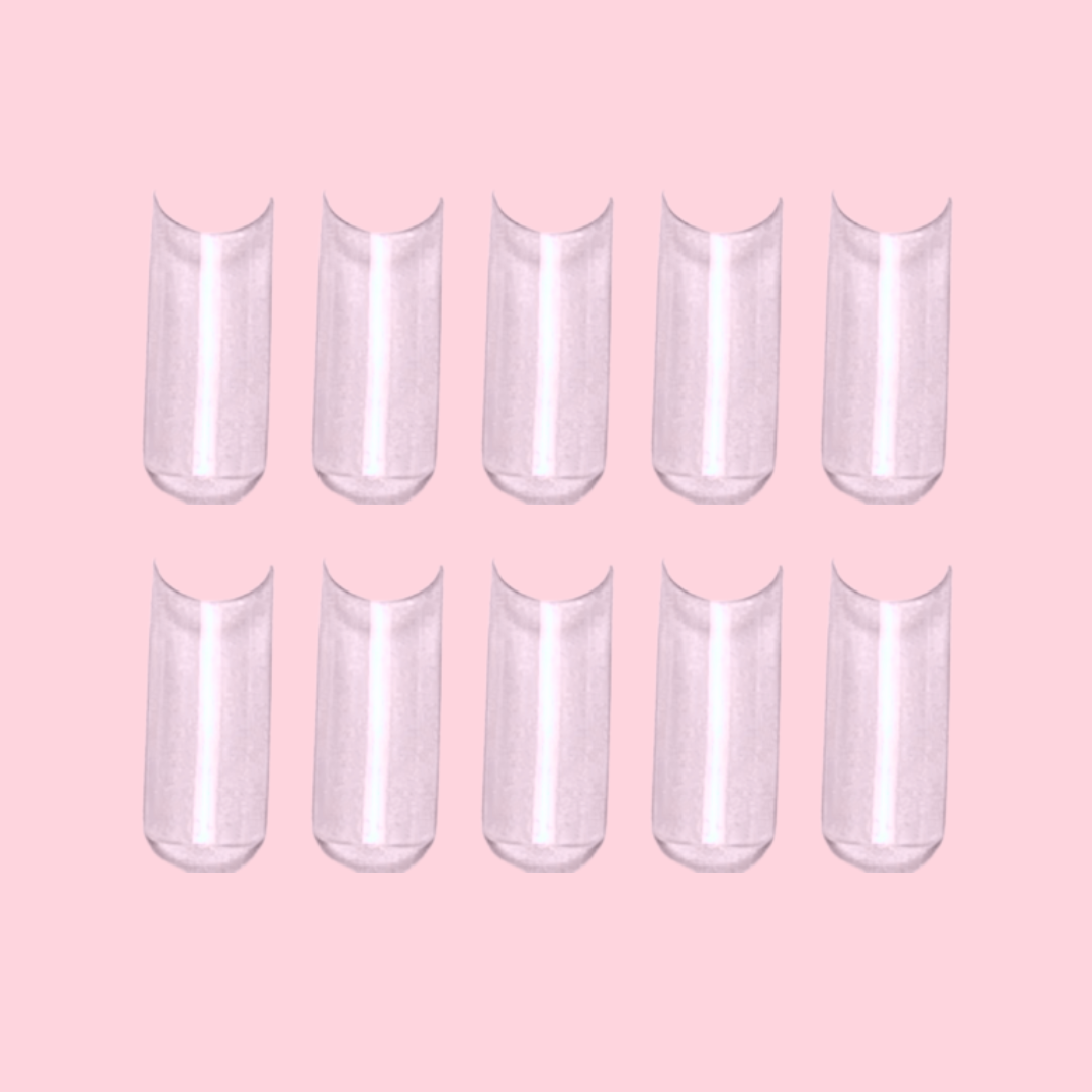 Long No C Square Nail Tips