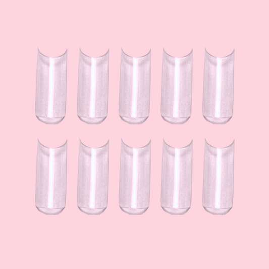 Long No C Square Nail Tips
