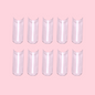 Long No C Square Nail Tips