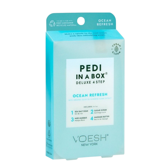 Voesh Pedi In A Box Ocean Refresh – 4 Step