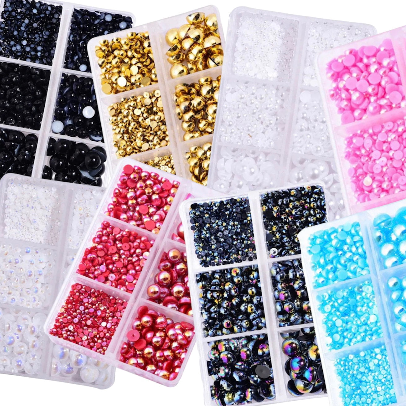 3D Half Pearl Box