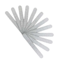 Small Round Zebra Files 50pc