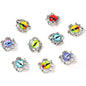 3D Reptile Eye Charm Mix (10pcs)