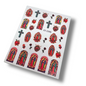 Virgin Mary x Rose Stickers