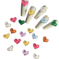 Colorful Resin Heart Charms
