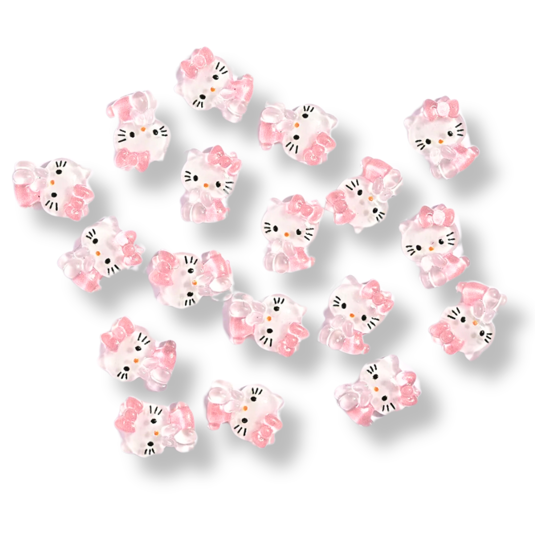 Sitting HK Pink Bow