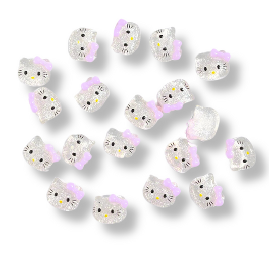 Mini Glitter HK (Lilac Bow)
