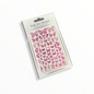Pink Holo Butterfly Stickers-036