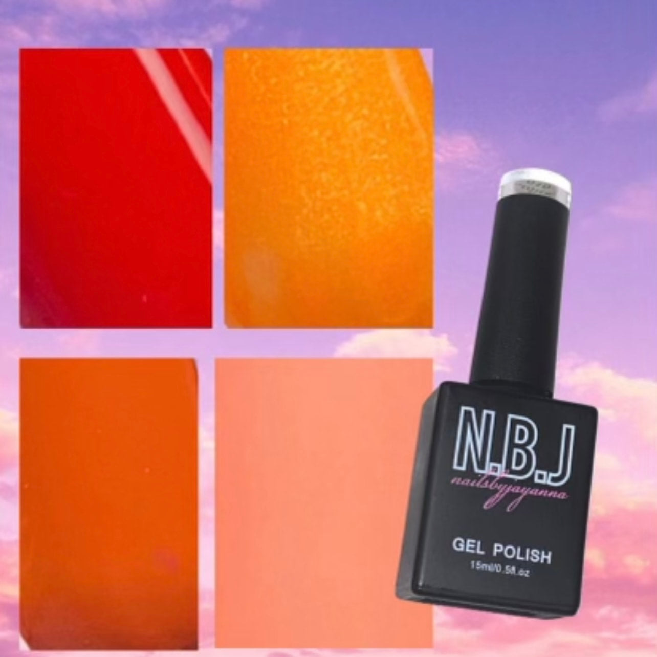 NBJ Gel Polish (Red/Oranges)