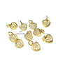 Mini Heart Dangle (6pc)