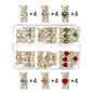 Heart Bear Charm Bundle (24 pcs)