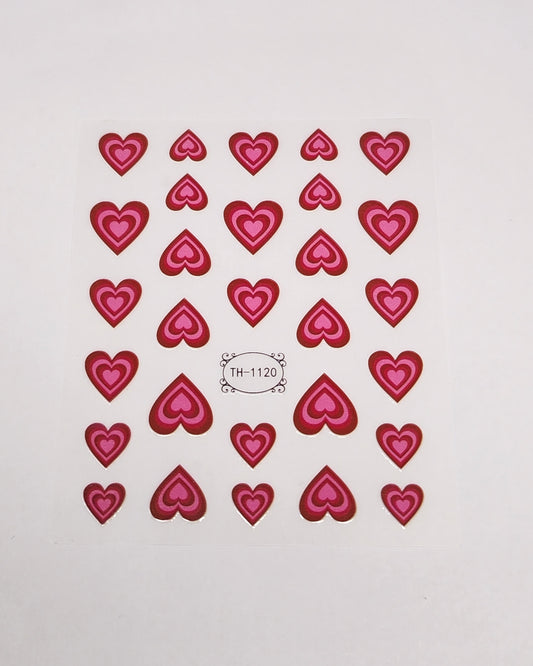 Heart Stickers (TH-1120)