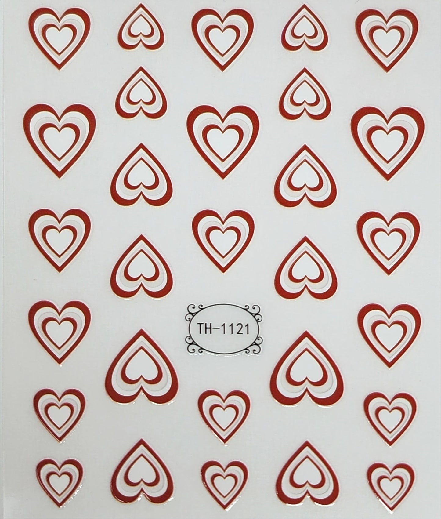 Heart Stickers (TH-1121)
